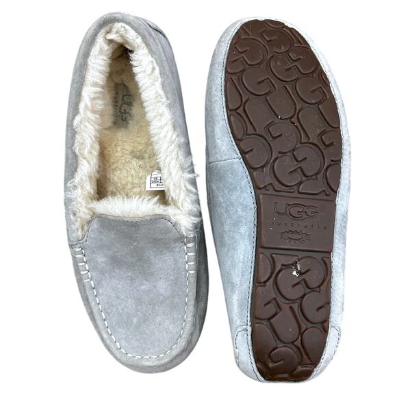 Ugg Ansley Water resistant Slippers Moccasin 8 Cozy Comfort Loafer - Picture 6 of 9